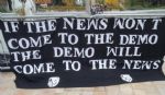BBC bias protest at Media City